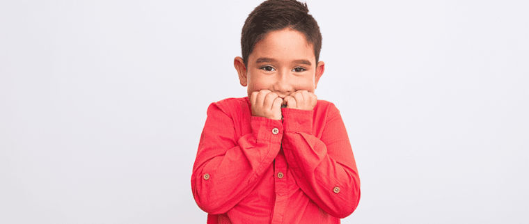 enfant timide